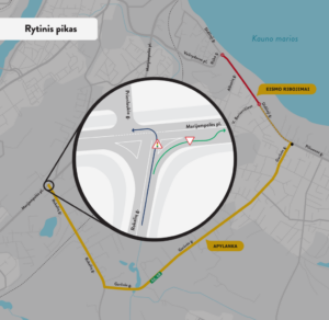 Kauno miesto savivaldybė Informacija dėl eismo situacijos Vaišvydavoje