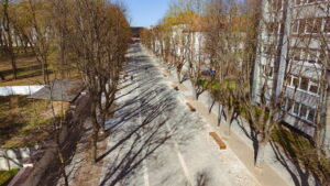 Kauno miesto savivaldybė Iš pagrindų pasikeitusi Griunvaldo gatvė tapo nauja pėsčiųjų alėja Kaune