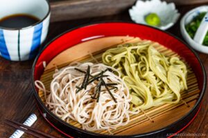 Zaru Soba (šalta soba su padažu) ざるそば • Tik viena kulinarinė knyga